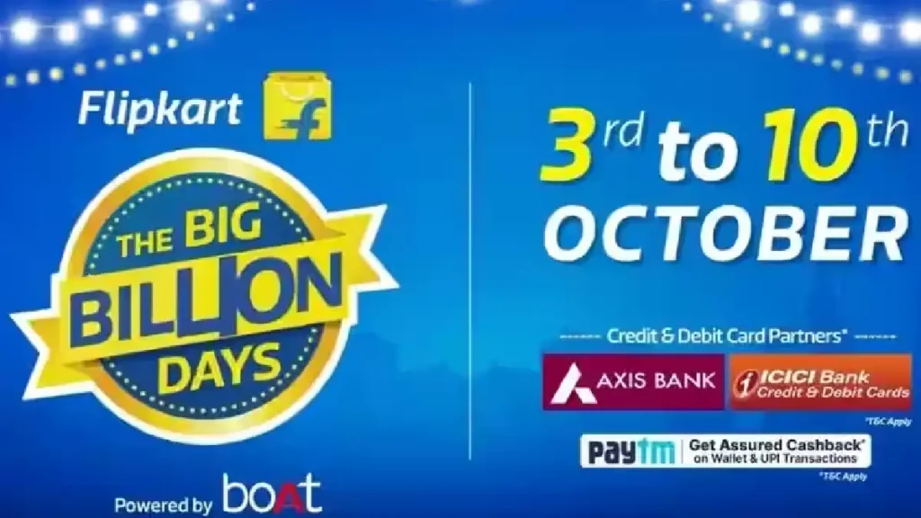 Flipkart Big Billion Sale 1